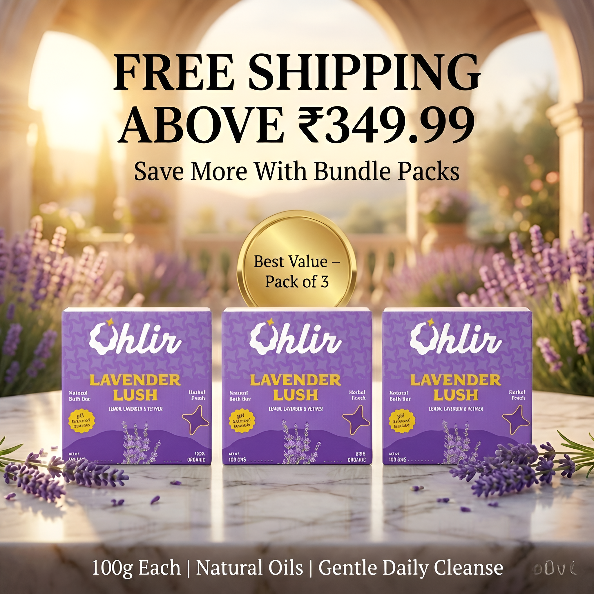 Lavender Lush - Brightening & Tone-Evening Handmade Soap