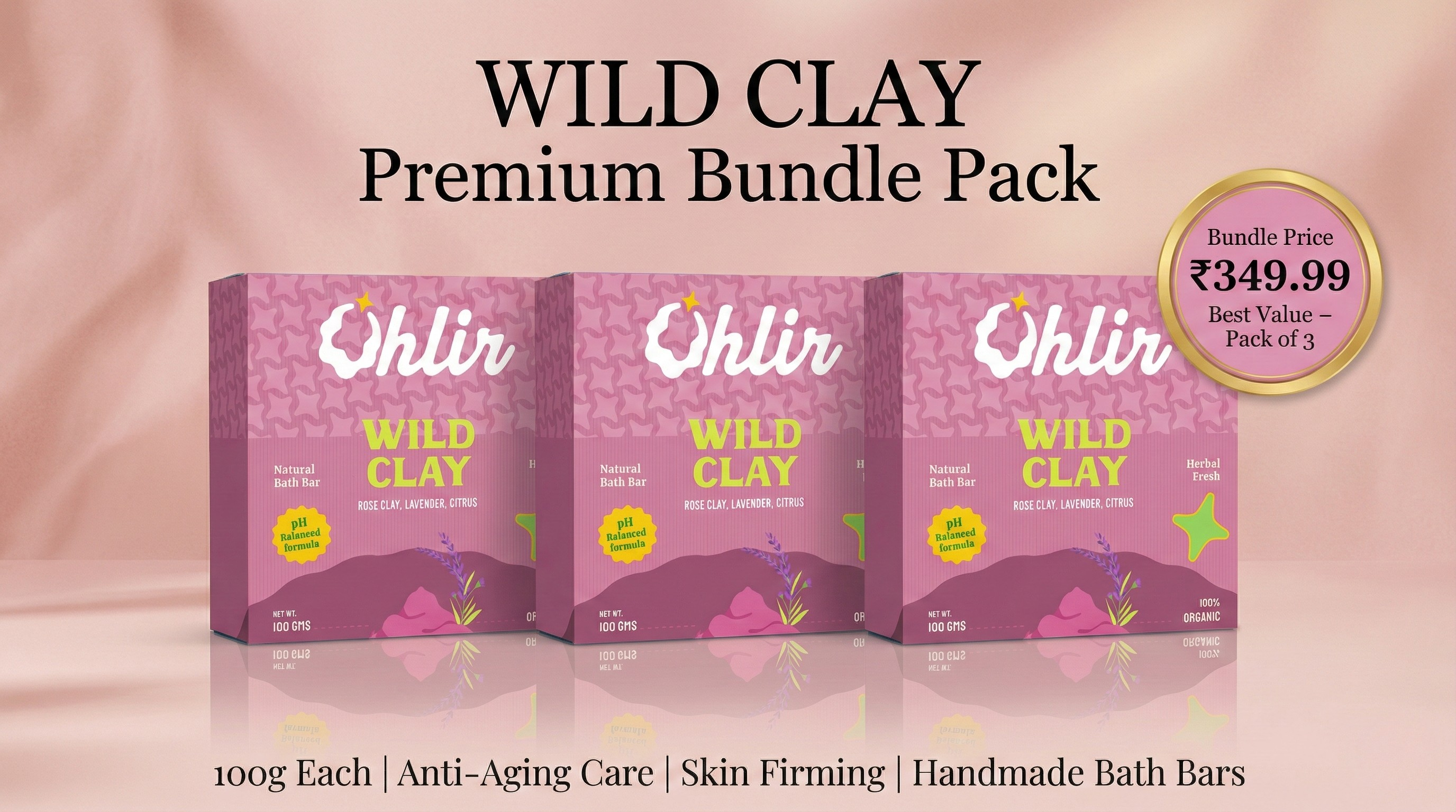 Wild Clay - Anti-Aging & Skin Firming Handmade Soap