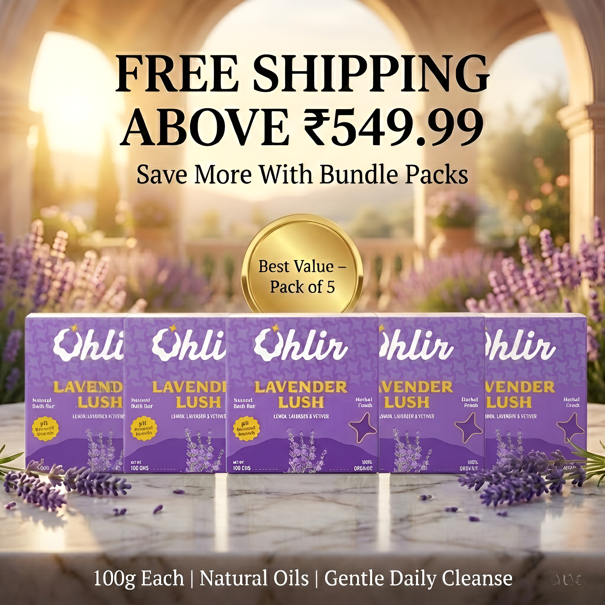 Lavender Lush - Brightening & Tone-Evening Handmade Soap